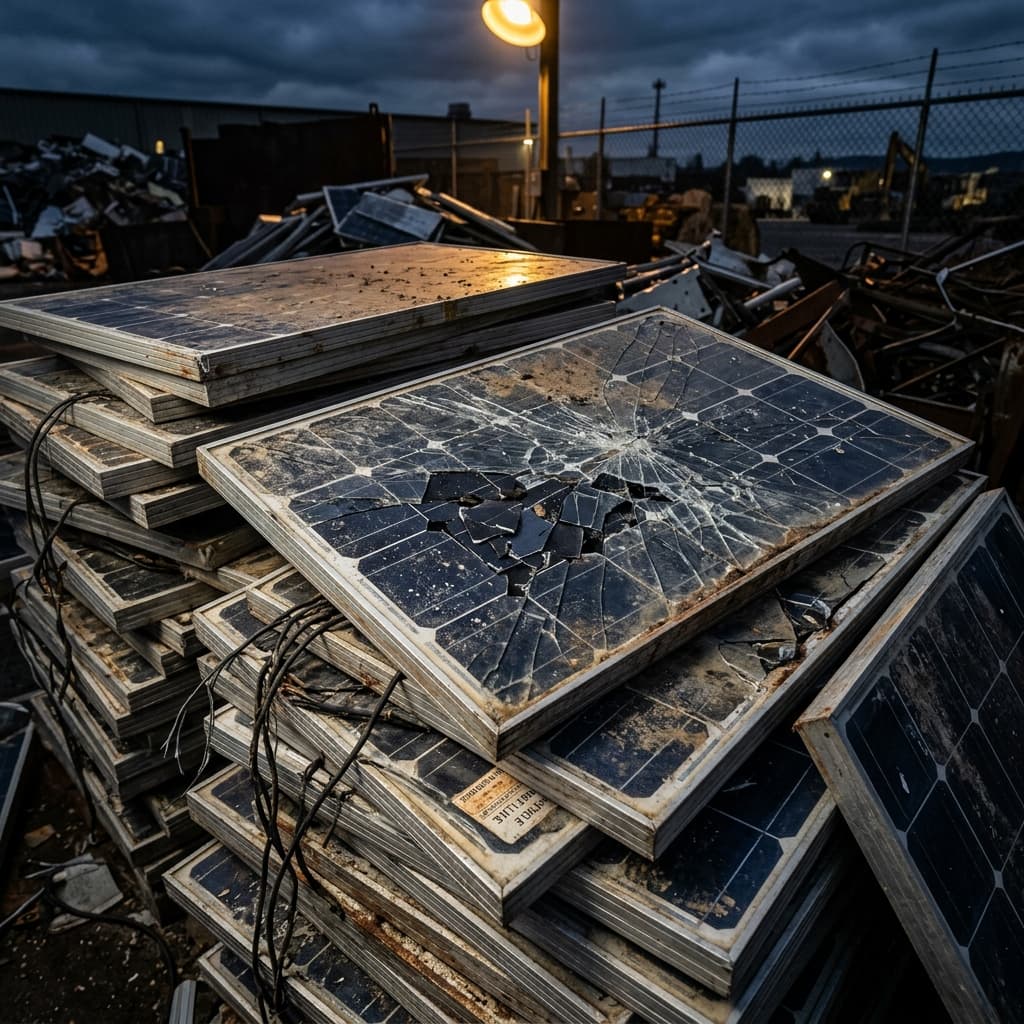 Solar Panel Waste
